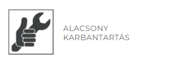 ALACSONY KARBANTARTÁS